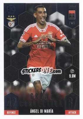 Sticker Ángel Di Maria - UEFA Champions League & Europa League 2023-2024. Match Attax Extra
 n. 247 - Topps
