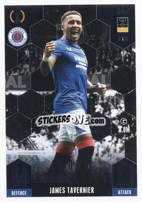 Sticker James Tavernier - UEFA Champions League & Europa League 2023-2024. Match Attax Extra
 n. 252 - Topps