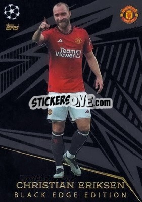 Sticker Christian Eriksen - UEFA Champions League & Europa League 2023-2024. Match Attax Extra
 n. 254 - Topps