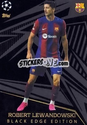 Sticker Robert Lewandowski - UEFA Champions League & Europa League 2023-2024. Match Attax Extra
 - Topps