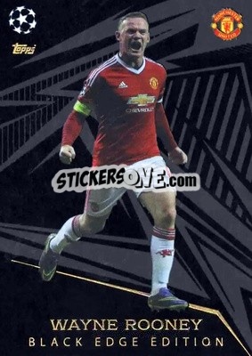 Sticker Wayne Rooney - UEFA Champions League & Europa League 2023-2024. Match Attax Extra
 - Topps