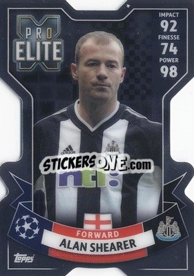 Cromo Alan Shearer - UEFA Champions League & Europa League 2023-2024. Match Attax Extra
 - Topps