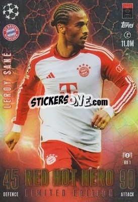Sticker Leroy Sané - UEFA Champions League & Europa League 2023-2024. Match Attax Extra
 - Topps