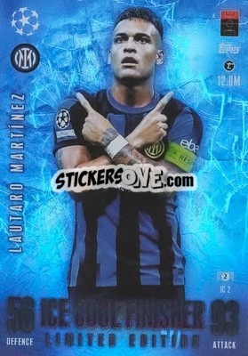 Sticker Lautaro Martínez - UEFA Champions League & Europa League 2023-2024. Match Attax Extra
 n. IC2 - Topps
