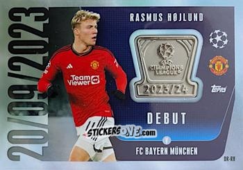 Cromo Rasmus Højlund - UEFA Champions League & Europa League 2023-2024. Match Attax Extra
 n. DR-RH - Topps