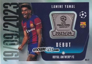 Cromo Lamine Yamal - UEFA Champions League & Europa League 2023-2024. Match Attax Extra
 n. DR-LY - Topps