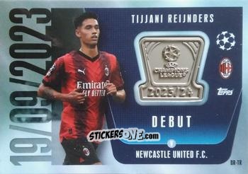 Figurina Tijjani Reunders - UEFA Champions League & Europa League 2023-2024. Match Attax Extra
 n. DR-TR - Topps
