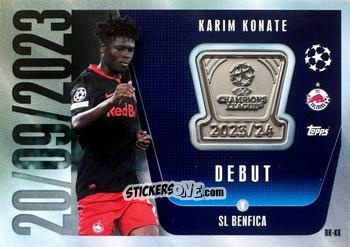 Figurina Karim Konaté - UEFA Champions League & Europa League 2023-2024. Match Attax Extra
 n. DR-KK - Topps