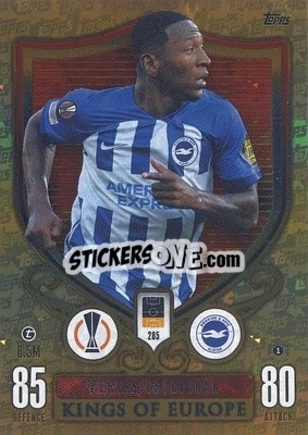 Sticker Pervis Estupiñán - UEFA Champions League & Europa League 2023-2024. Match Attax Extra
 n. 285 - Topps