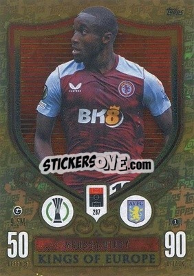 Sticker Moussa Diaby - UEFA Champions League & Europa League 2023-2024. Match Attax Extra
 n. 287 - Topps