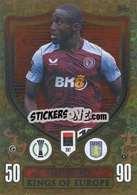 Sticker Moussa Diaby - UEFA Champions League & Europa League 2023-2024. Match Attax Extra
 - Topps