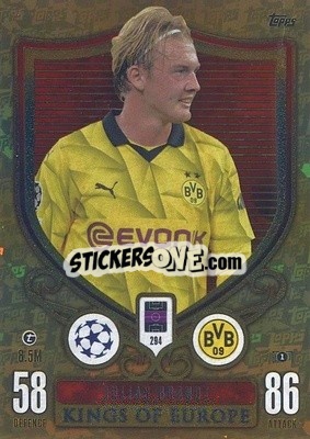 Sticker Juian Brandt - UEFA Champions League & Europa League 2023-2024. Match Attax Extra
 - Topps