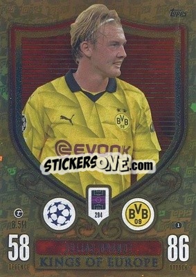 Sticker Juian Brandt - UEFA Champions League & Europa League 2023-2024. Match Attax Extra
 n. 294 - Topps