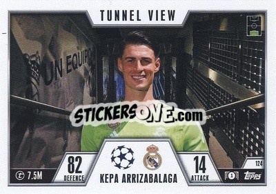 Sticker Lepa Arrizabalaga - UEFA Champions League & Europa League 2023-2024. Match Attax Extra
 - Topps