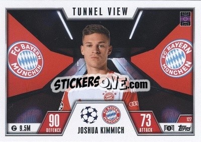 Sticker Joshua Kimmich - UEFA Champions League & Europa League 2023-2024. Match Attax Extra
 n. 127 - Topps