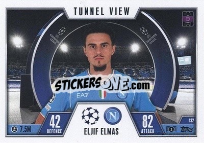 Cromo Eljif Elmas - UEFA Champions League & Europa League 2023-2024. Match Attax Extra
 - Topps