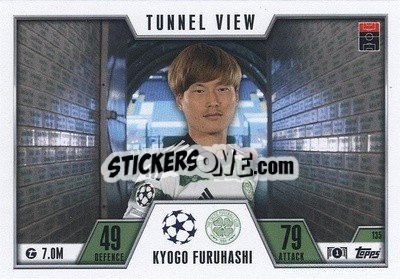 Cromo Kyogo Furuhashi - UEFA Champions League & Europa League 2023-2024. Match Attax Extra
 - Topps