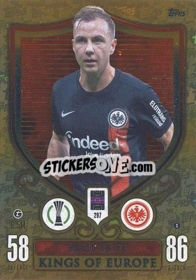 Figurina Maio Götze - UEFA Champions League & Europa League 2023-2024. Match Attax Extra
 - Topps