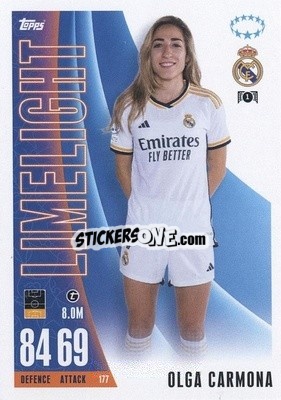 Sticker Olga Carmona - UEFA Champions League & Europa League 2023-2024. Match Attax Extra
 - Topps