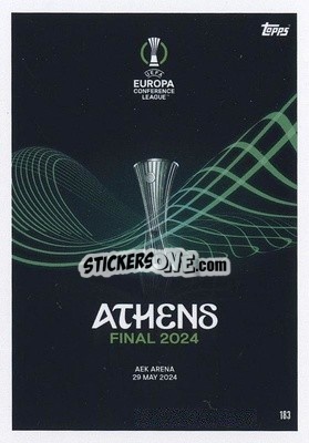 Sticker UEFA Europa - UEFA Champions League & Europa League 2023-2024. Match Attax Extra
 n. 183 - Topps