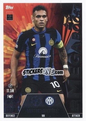 Cromo Lautaro Martínez - UEFA Champions League & Europa League 2023-2024. Match Attax Extra
 - Topps