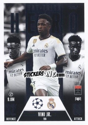 Figurina Vini Jr. - UEFA Champions League & Europa League 2023-2024. Match Attax Extra
 - Topps