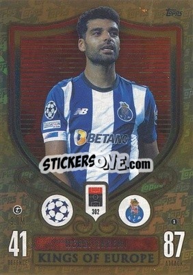 Sticker Mehdi Taremi - UEFA Champions League & Europa League 2023-2024. Match Attax Extra
 n. 302 - Topps