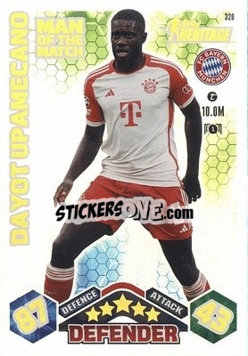 Sticker Dayot Upamecano - UEFA Champions League & Europa League 2023-2024. Match Attax Extra
 n. 320 - Topps