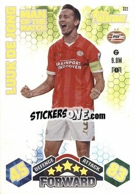 Sticker Luuk de Jong - UEFA Champions League & Europa League 2023-2024. Match Attax Extra
 n. 322 - Topps