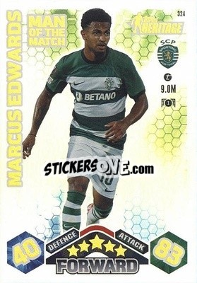 Sticker Marcus Edwards - UEFA Champions League & Europa League 2023-2024. Match Attax Extra
 n. 324 - Topps