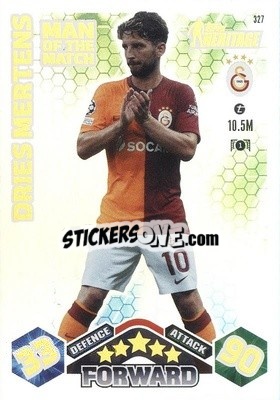 Sticker Dries Mertens - UEFA Champions League & Europa League 2023-2024. Match Attax Extra
 n. 327 - Topps