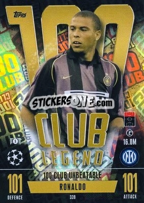 Sticker Ronaldo - UEFA Champions League & Europa League 2023-2024. Match Attax Extra
 n. 339 - Topps