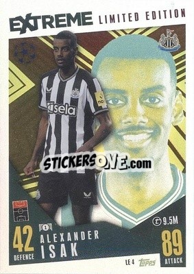 Figurina Alexander Isak - UEFA Champions League & Europa League 2023-2024. Match Attax Extra
 - Topps