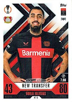 Cromo Borja Iglesias - UEFA Champions League & Europa League 2023-2024. Match Attax Extra
 n. NT10 - Topps