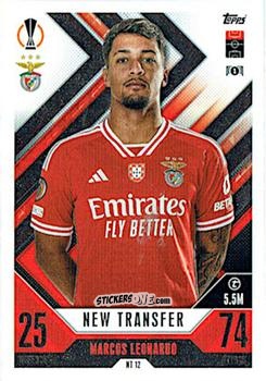 Sticker Marcos Leonardo - UEFA Champions League & Europa League 2023-2024. Match Attax Extra
 n. NT12 - Topps