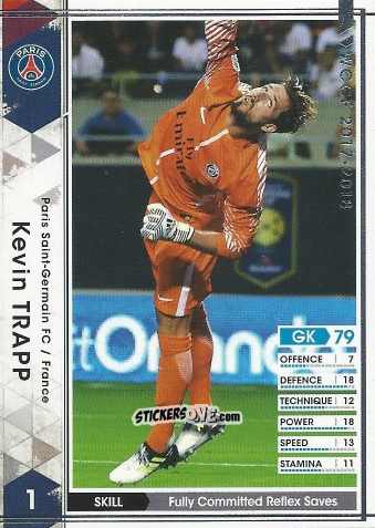 Sticker Kevin Trapp - Sega World Club Champion Football 2017-2018
 n. A10 - Panini