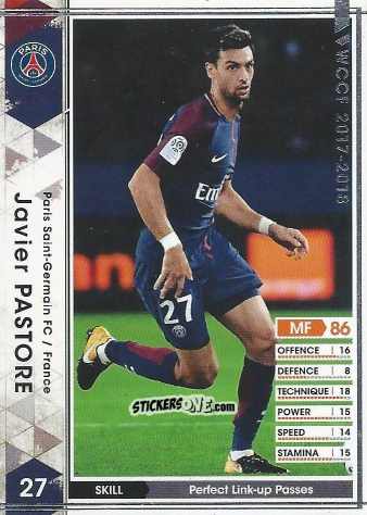 Figurina Javier Pastore - Sega World Club Champion Football 2017-2018
 n. 59 - Panini