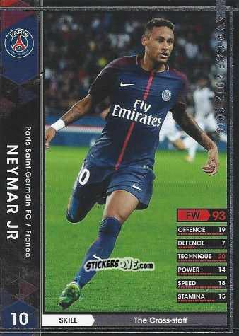 Sticker Neymar Jr - Sega World Club Champion Football 2017-2018
 n. 64 - Panini