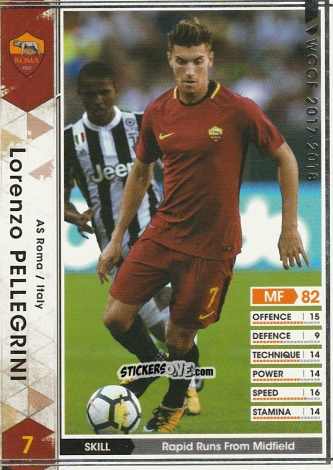 Cromo Lorenzo Pellegrini - Sega World Club Champion Football 2017-2018
 n. 122 - Panini