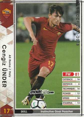 Sticker Cengiz Ünder - Sega World Club Champion Football 2017-2018
 n. 128 - Panini