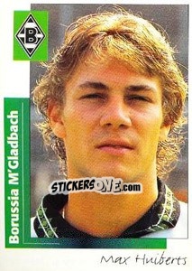 Cromo Max Huiberts - German Football Bundesliga 1995-1996 - Panini