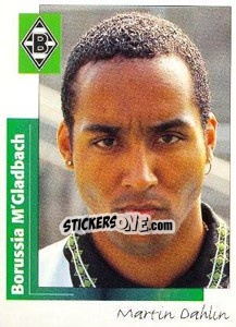 Sticker Martin Dahlin - German Football Bundesliga 1995-1996 - Panini