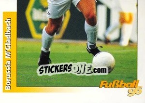Cromo Patrik Andersson unten - German Football Bundesliga 1995-1996 - Panini