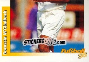 Sticker Martin Dahlin unten - German Football Bundesliga 1995-1996 - Panini