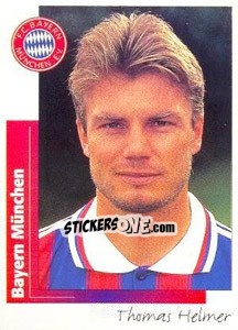 Sticker Thomas Helmer - German Football Bundesliga 1995-1996 - Panini