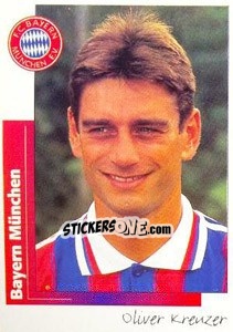 Figurina Oliver Kreuzer - German Football Bundesliga 1995-1996 - Panini