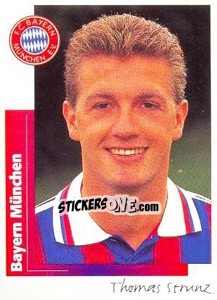 Figurina Thomas Strunz - German Football Bundesliga 1995-1996 - Panini