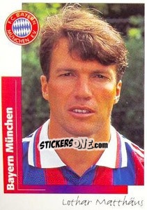 Sticker Lothar Matthäus - German Football Bundesliga 1995-1996 n. 148 - Panini