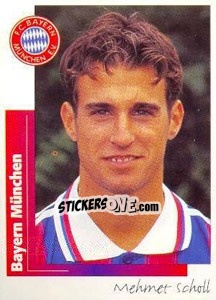 Cromo Mehmet Scholl - German Football Bundesliga 1995-1996 - Panini