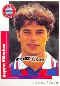 Cromo Ciriaco Sforza - German Football Bundesliga 1995-1996 - Panini